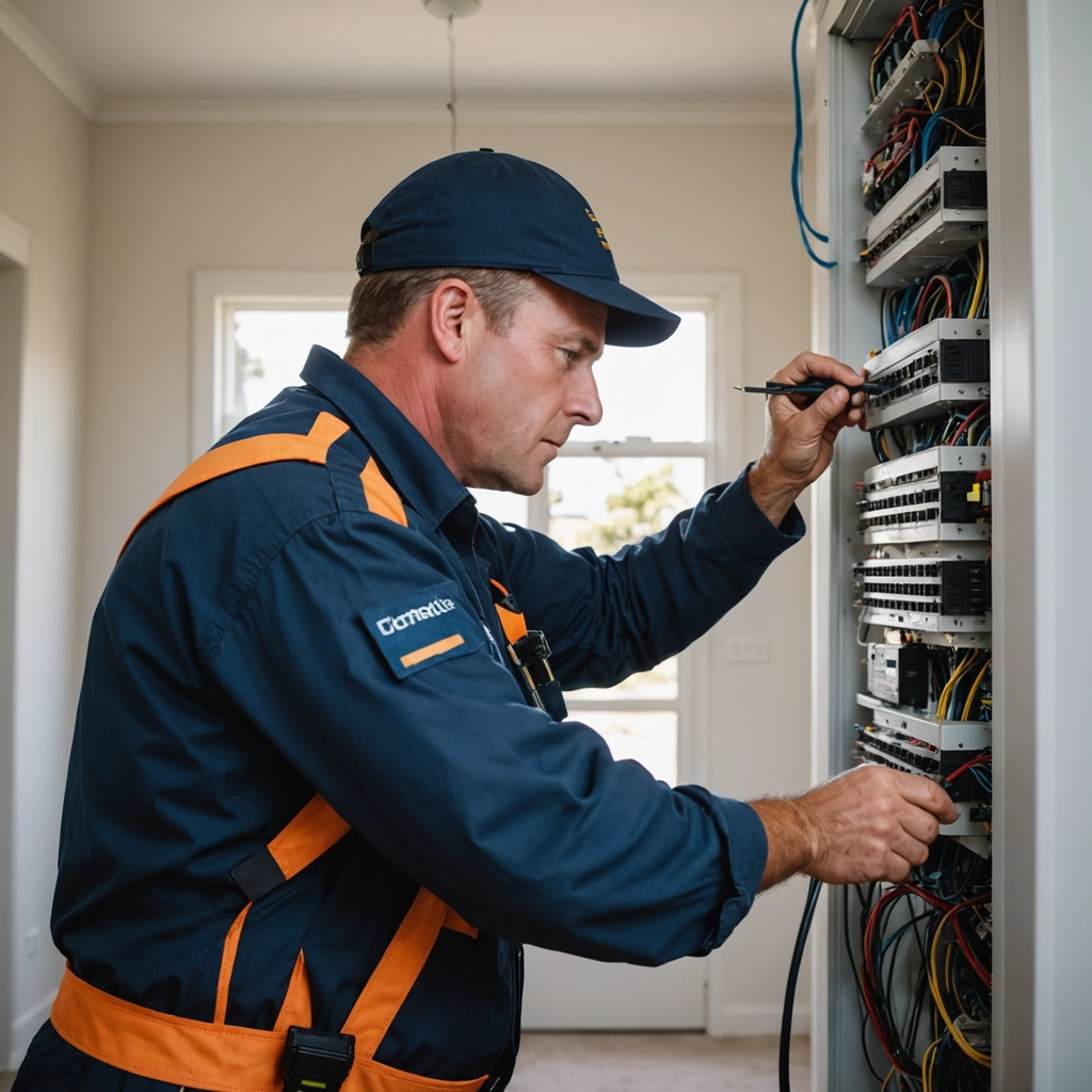Licensed electrician servicing Wynnum homes — Amplus Electrical and Air, based in Capalaba
