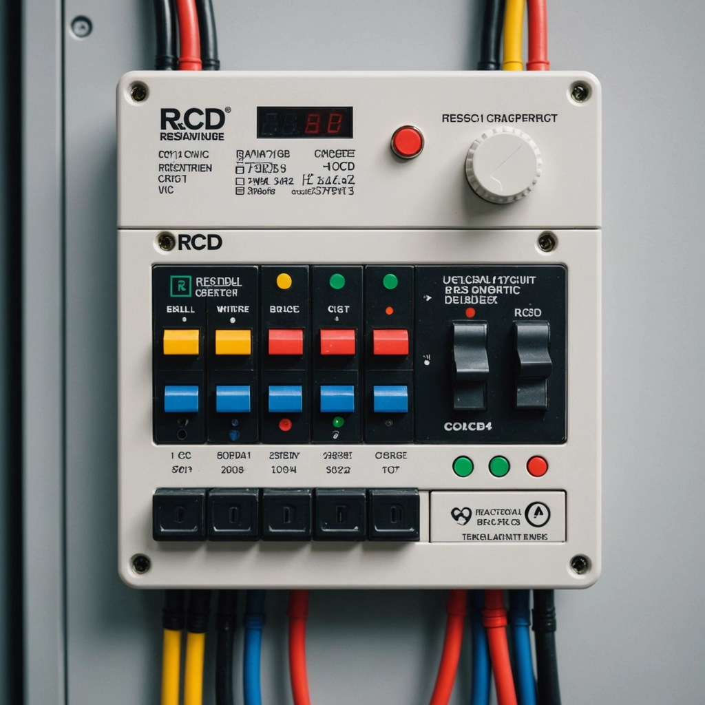 RCD safety switch installed in residential switchboard - safety switch and RCD installation by Amplus Electrical and Air