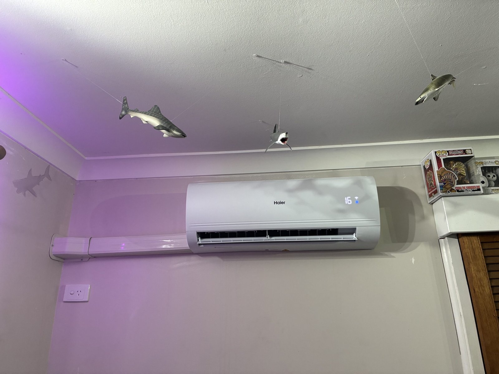 Indoor split system wall unit in Burbank home — ARCtick certified installation