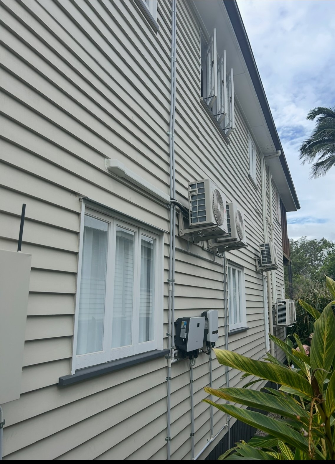 Split system indoor wall unit installed in a Burbank home by Amplus Electrical and Air — ARCtick certified installation