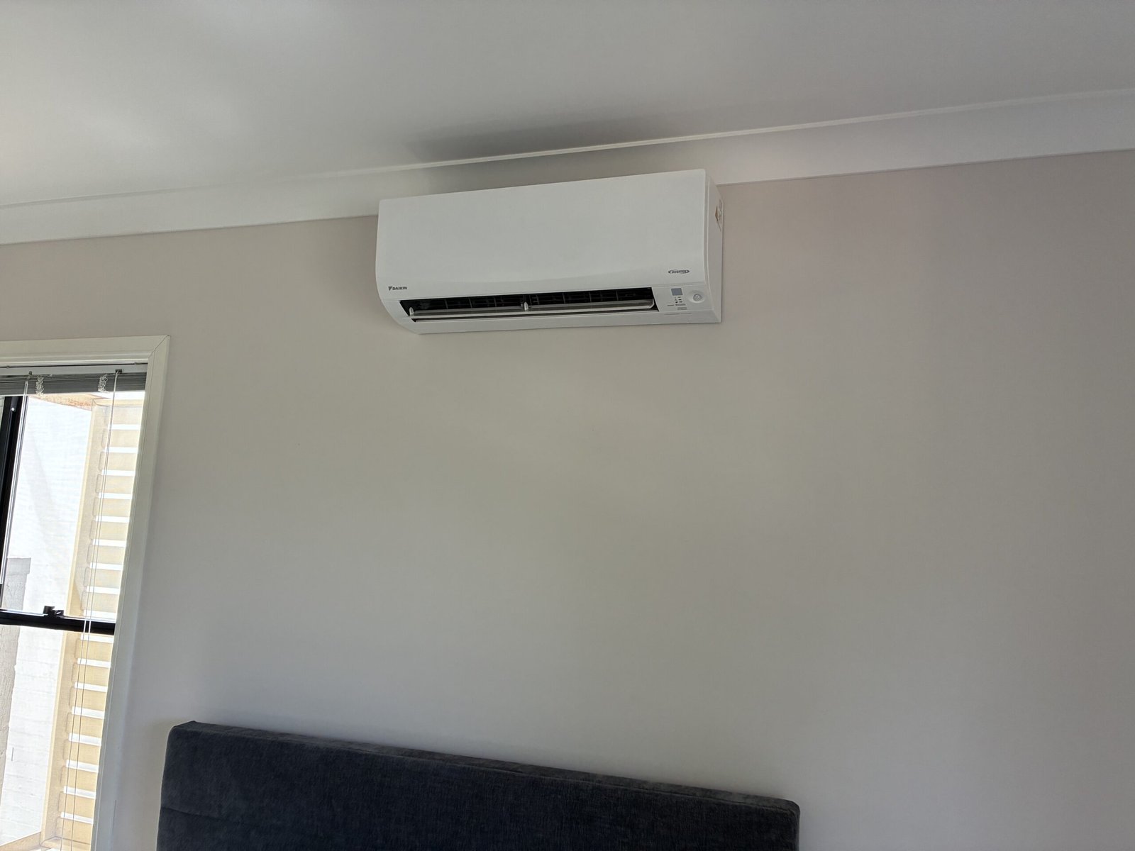 Split system installation in progress by Amplus Electrical and Air — serving Chandler homeowners