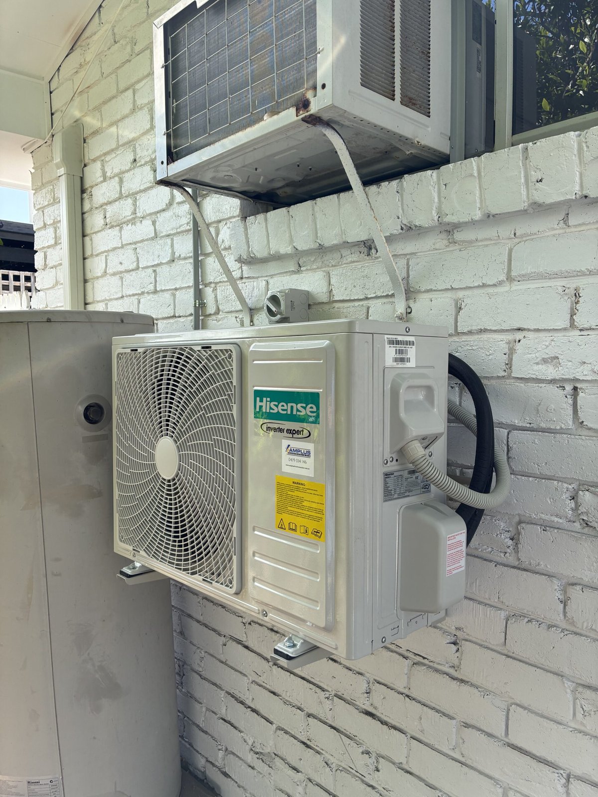 Split system indoor unit installed in Sheldon home — Amplus Electrical and Air