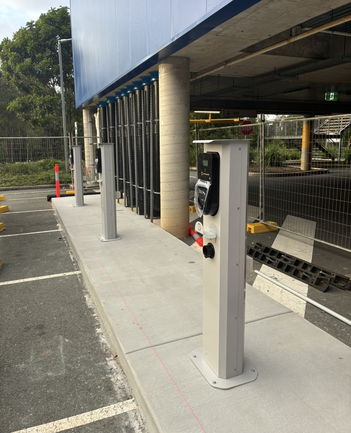 EV charger installation Brisbane by Amplus Electrical and Air — licensed electrician Capalaba