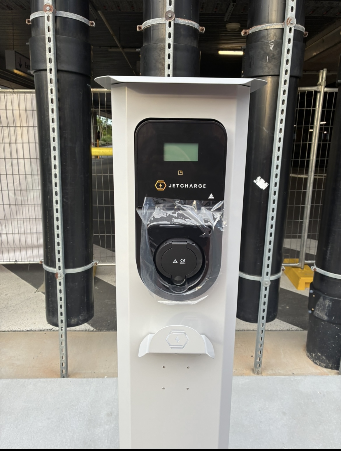 EV charging station installation Brisbane — Amplus Electrical and Air licensed electrical contractor