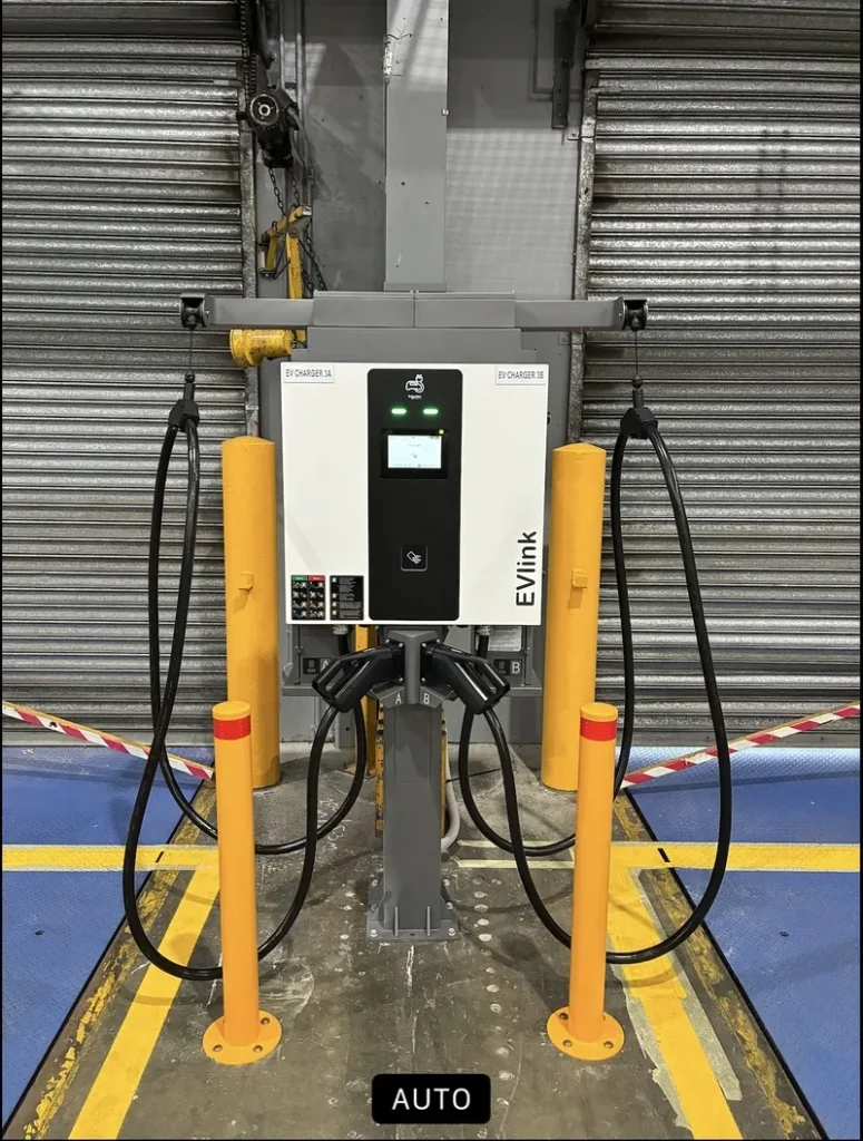 EV charger installation by Amplus Electrical and Air — home and commercial EV charging stations Capalaba and Brisbane Bayside