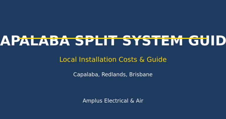 Split System Installation Capalaba: Local Guide & Costs (2026)